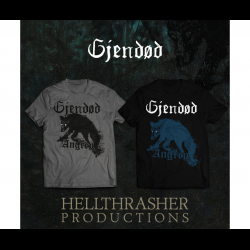 GJENDØD - Angrep t-shirt (grey) SIZE S